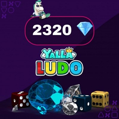 Yalla ludo 2320 diamond 💎 need Player id number only 1800